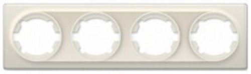 Рамка универсальная OneKeyElectro Florence 4-м. бежевый картинка